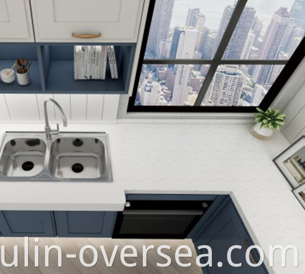 kitchen set cabinets wooden blue kitchen furniture cabinet 